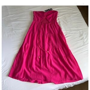 HYFVE Hot Pink Cut Out Dress